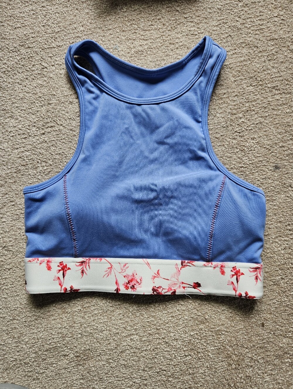 Madelaine Petsch X Fabletics Longline Sports Bra- S